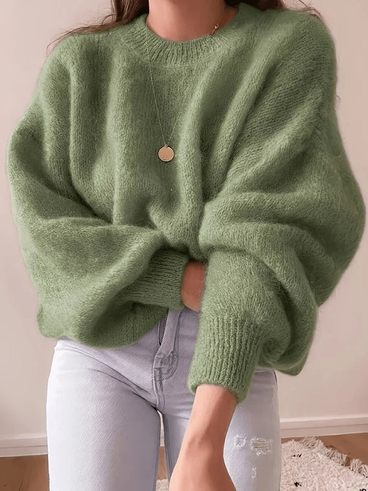 Yvette Fuzzy Knit Pullover