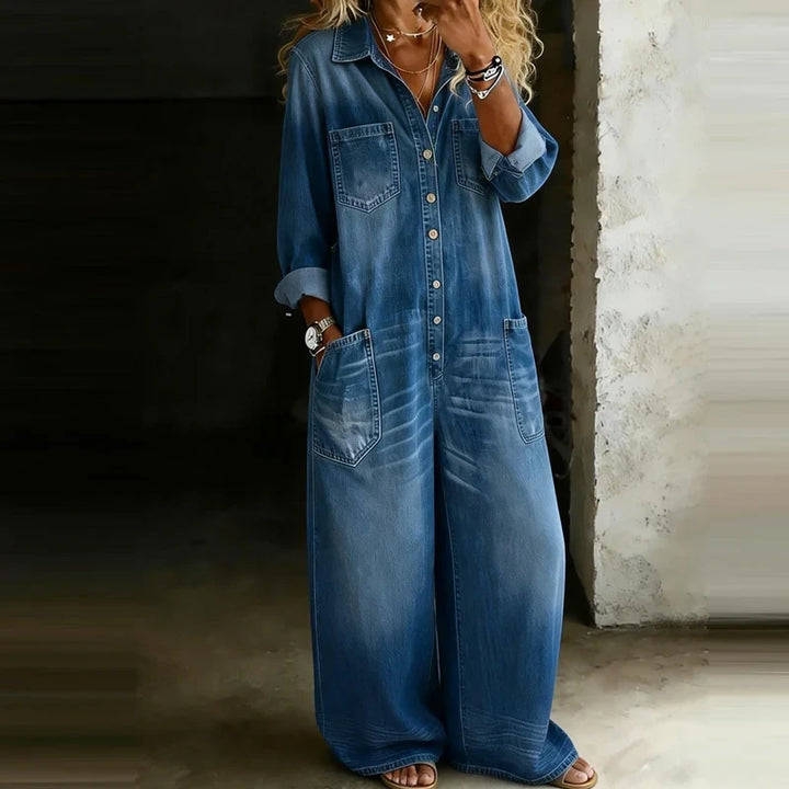 Larkin Button Front Jumpsuit