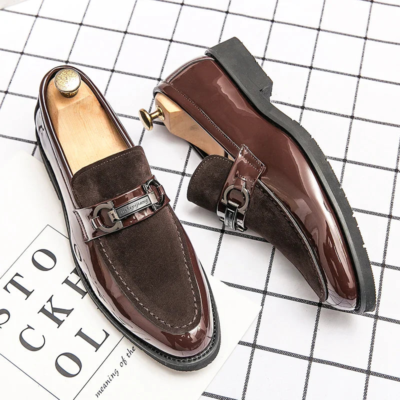 Davidson Metal Accent Casual Loafers