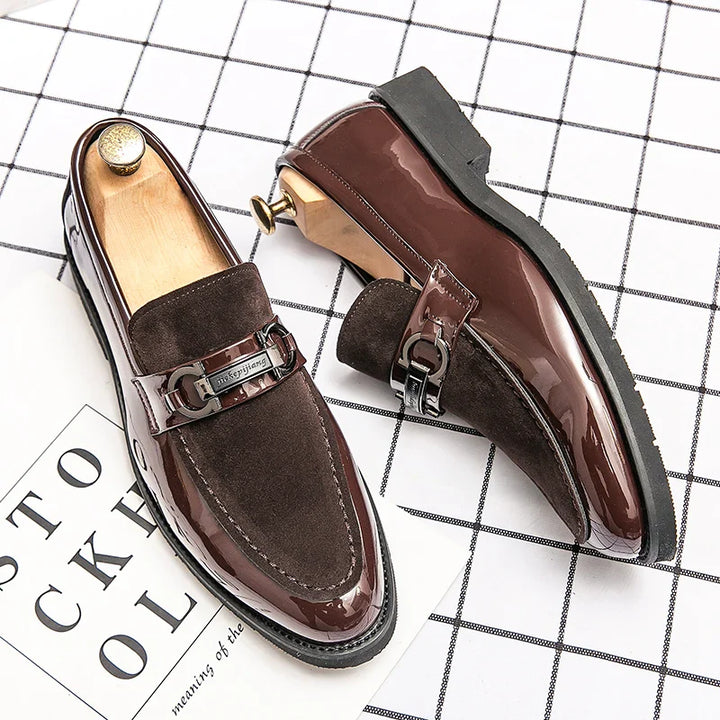 Davidson Metal Accent Casual Loafers