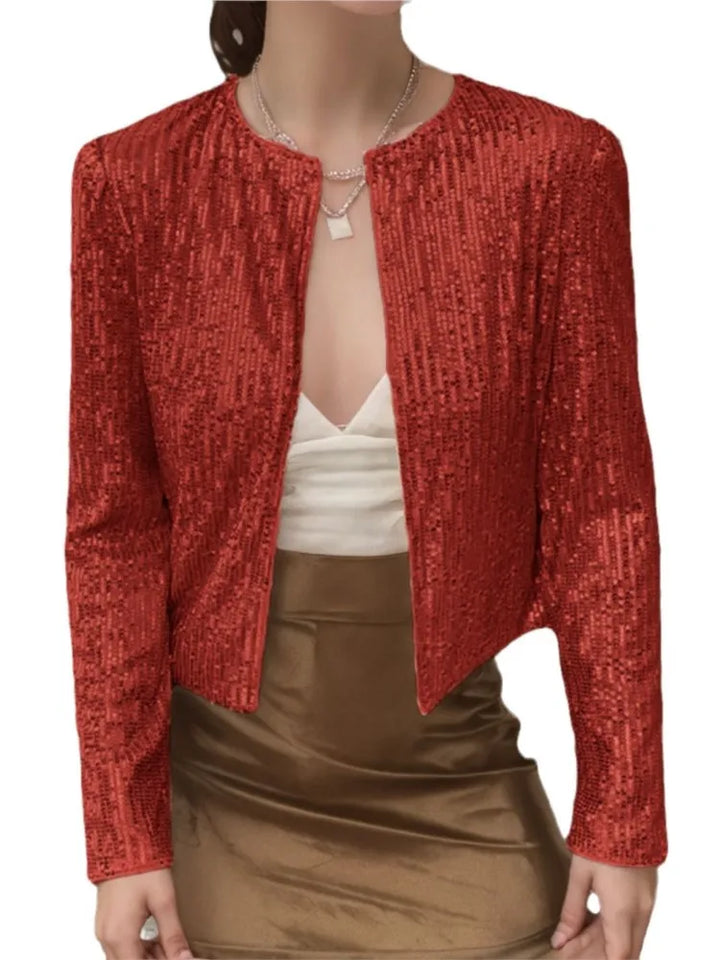 Blair Open Front Sequin Jacket