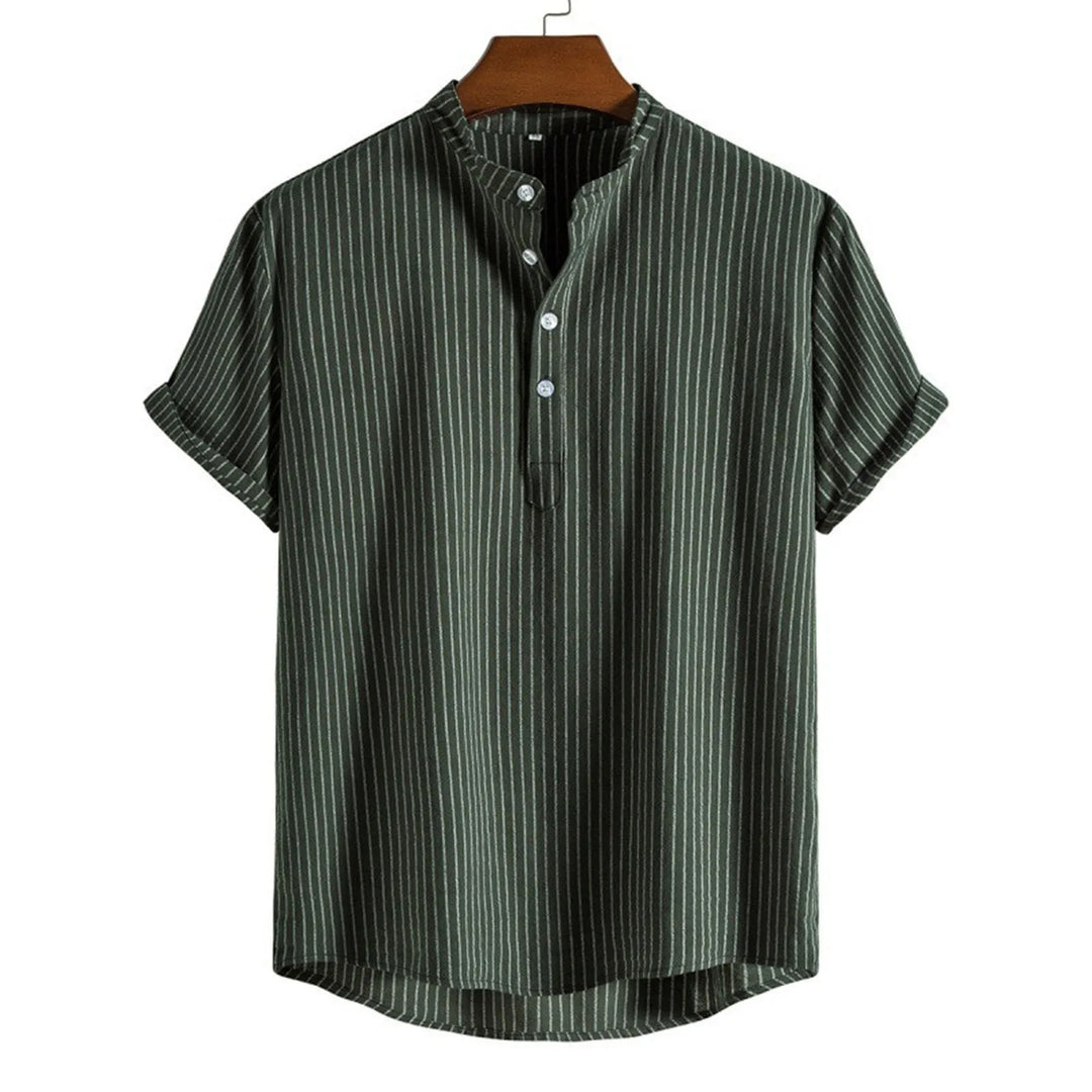 Hampton Button Up Linen Shirt