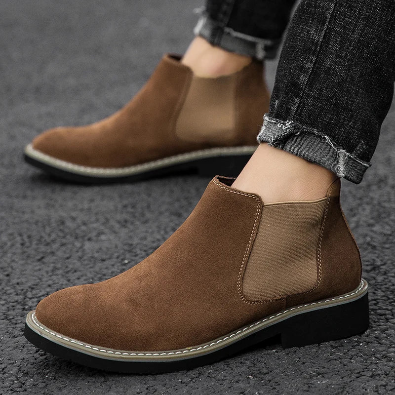 Berkeley Suede Chelsea Boots