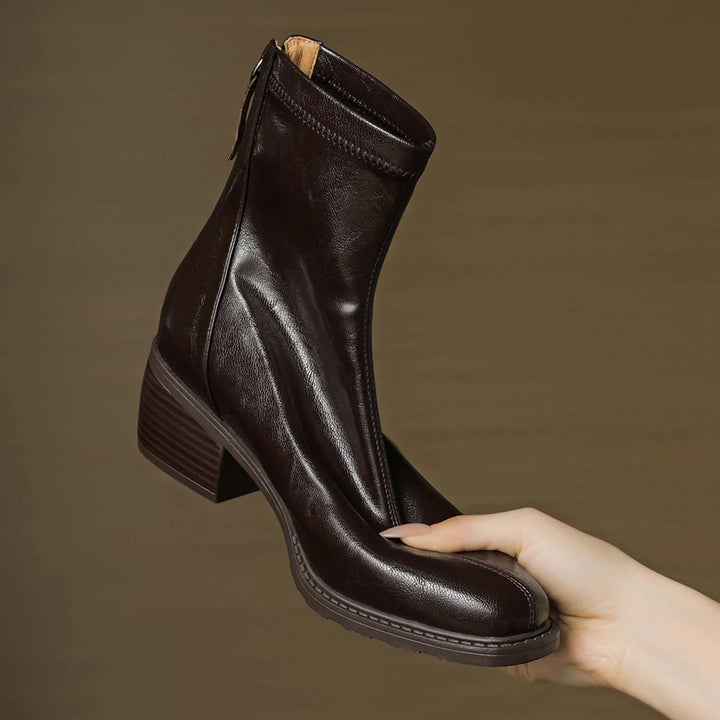 Marget Leather Ankle Boots