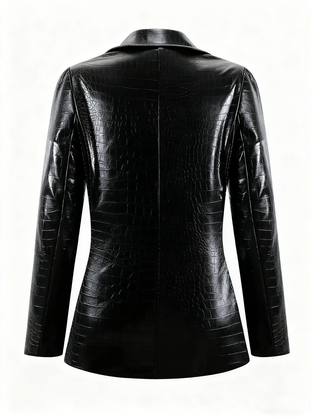 Sharon Leather Blazer