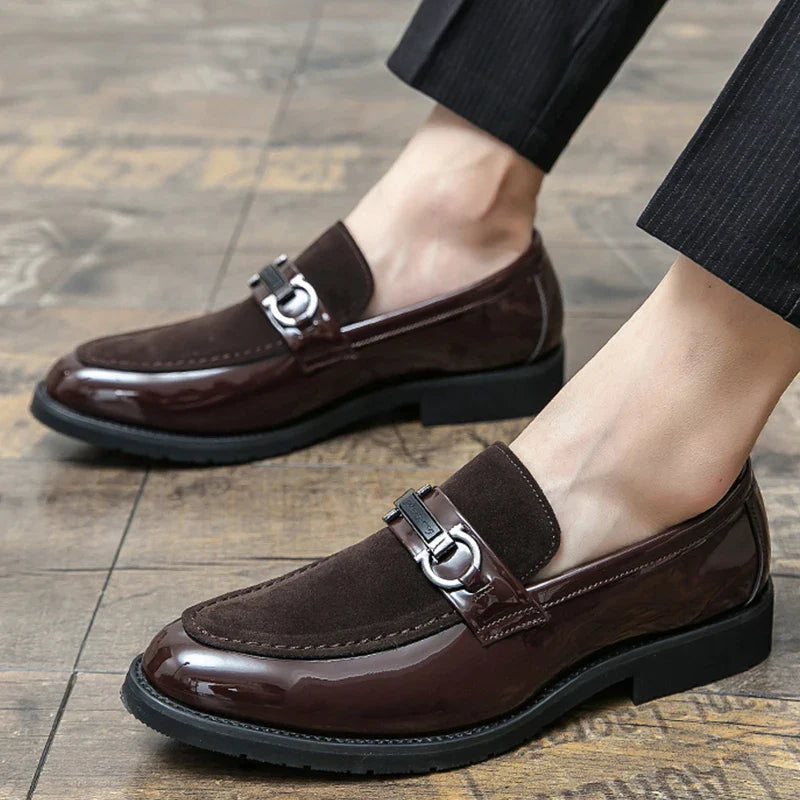 Davidson Metal Accent Casual Loafers