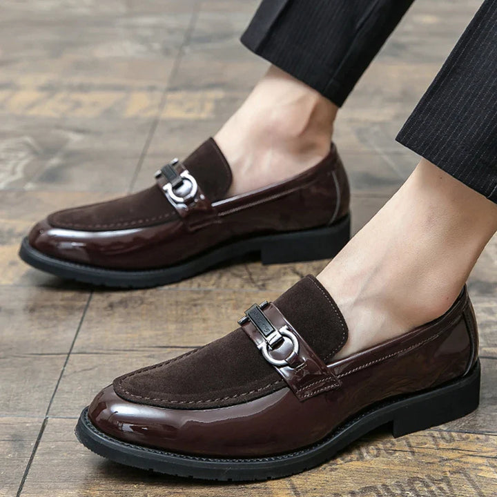 Davidson Metal Accent Casual Loafers