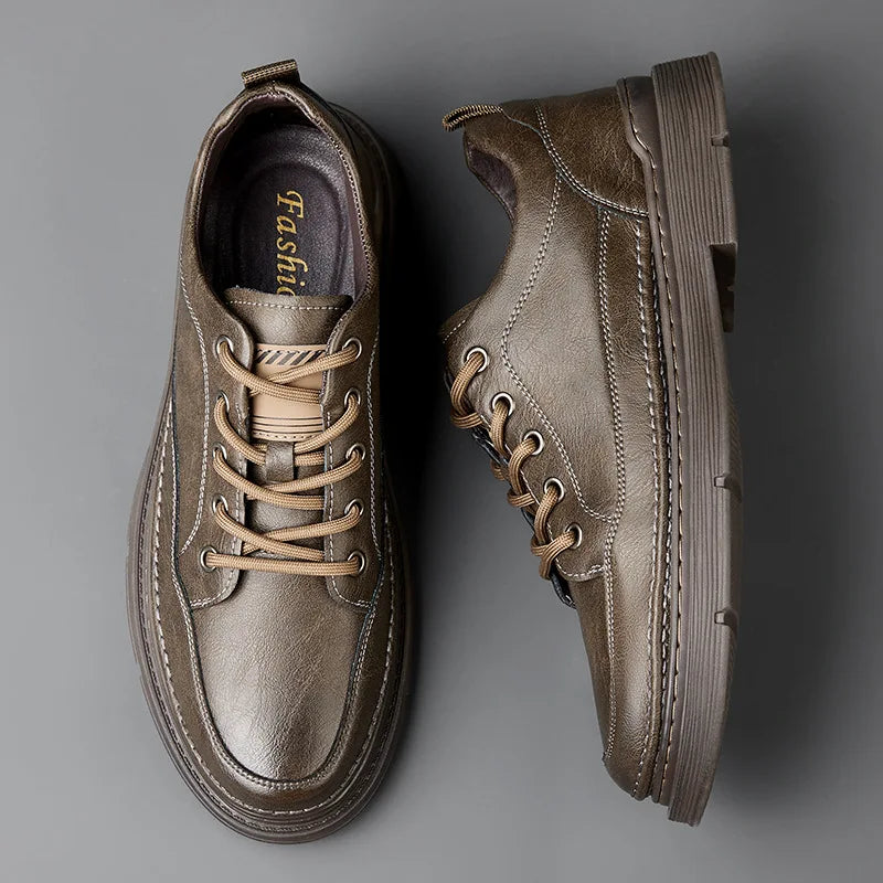 Cassian Genuine Leather Sneakers