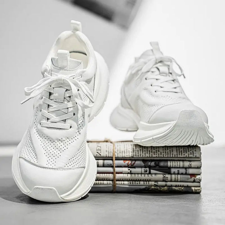 AeroDrift Leather Sneakers