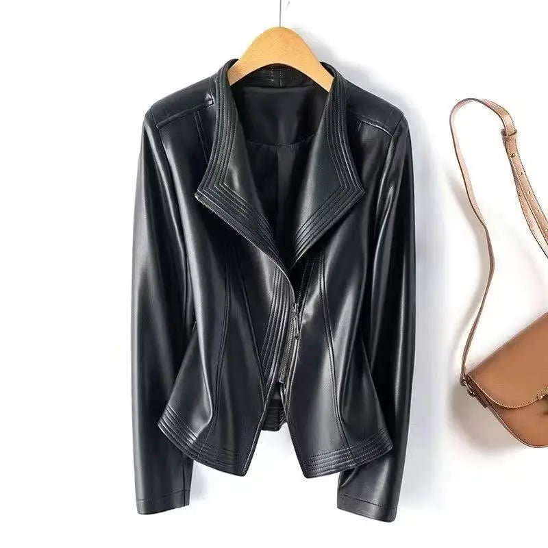 Juliana Sheepskin Moto Jacket
