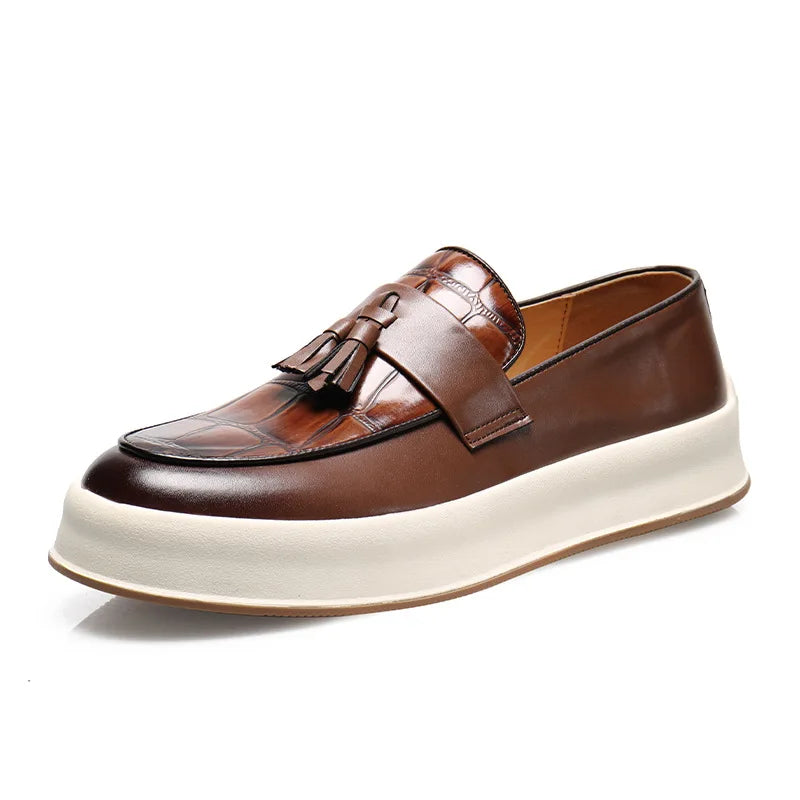 Hayes Tassel Platform Loafers
