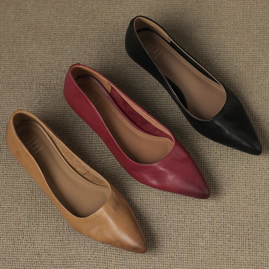 Monica Leather Pumps