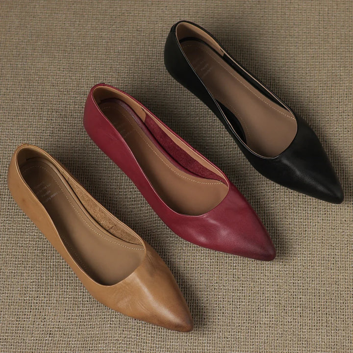 Monica Leather Pumps