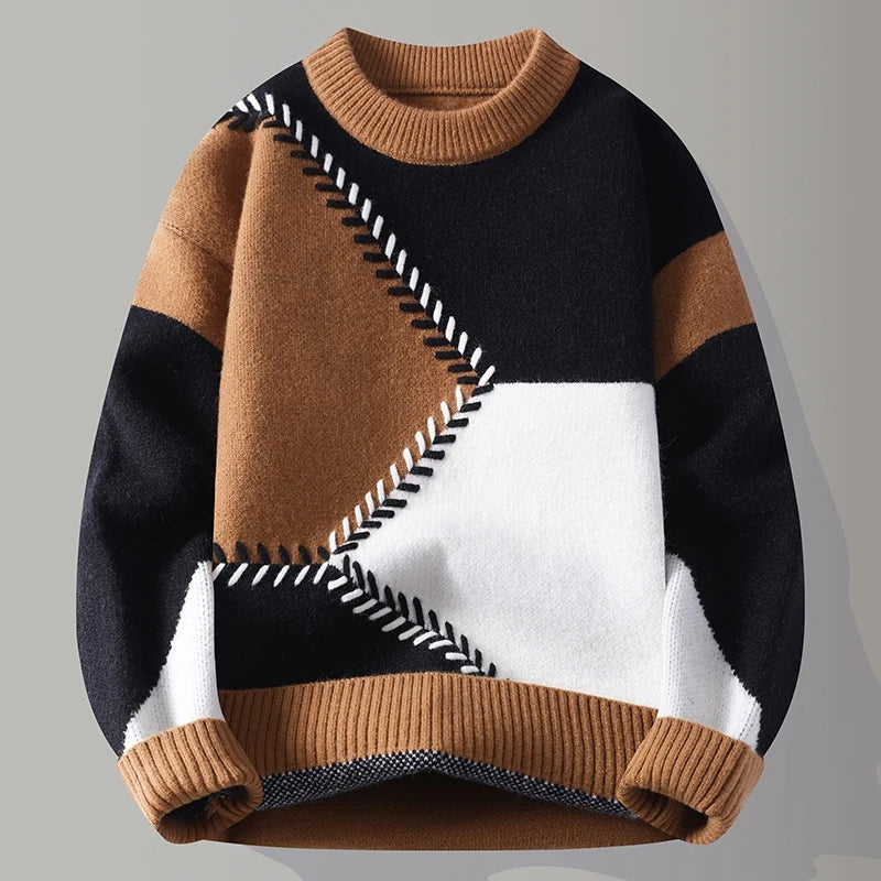 Apollo Patchwork Sweater
