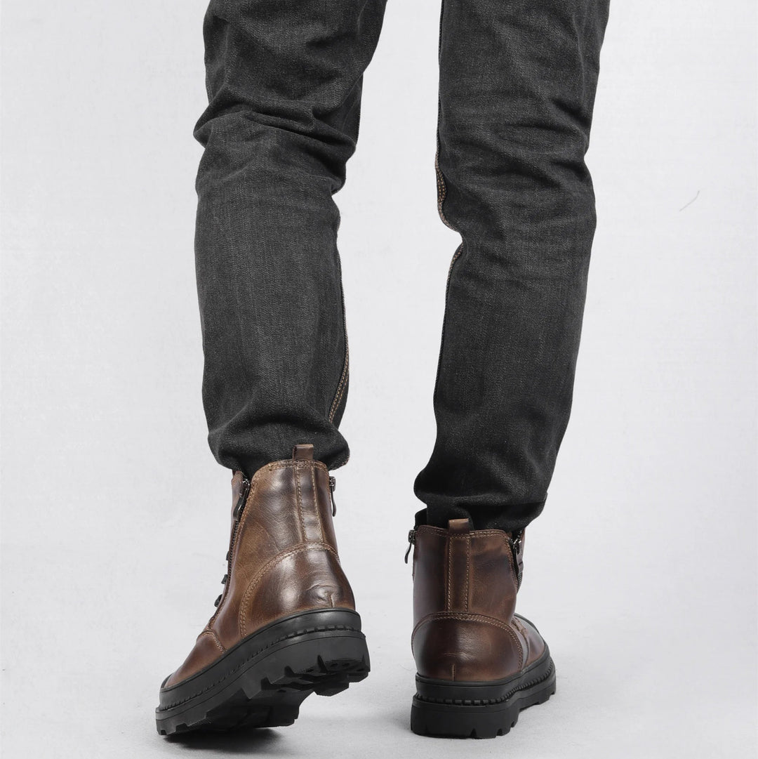 Lucciano Prestige Leather Boots
