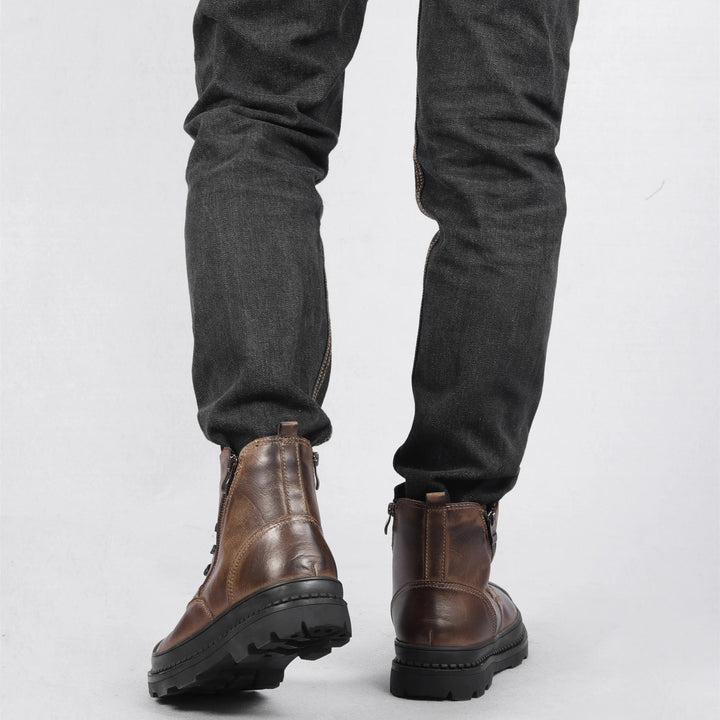 Lucciano Prestige Leather Boots