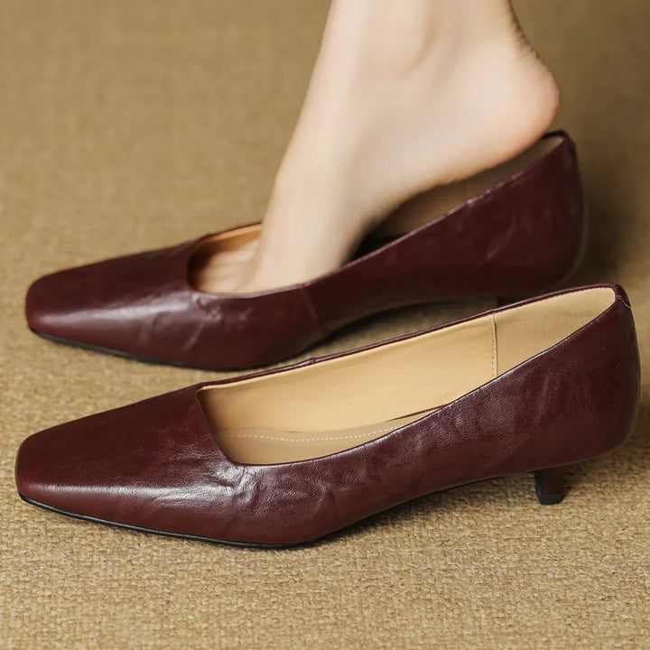 Tessa Leather Pumps