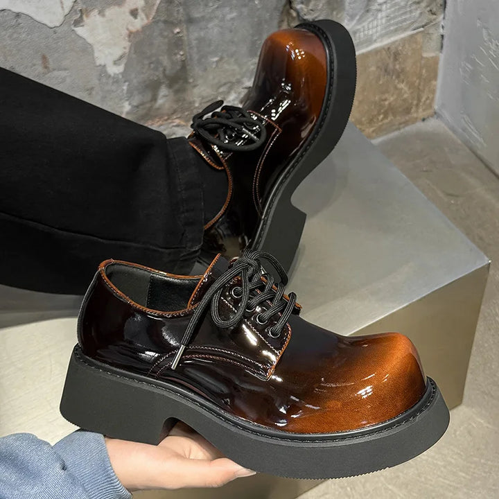 Luciano Chunky Sole Derby Shoes