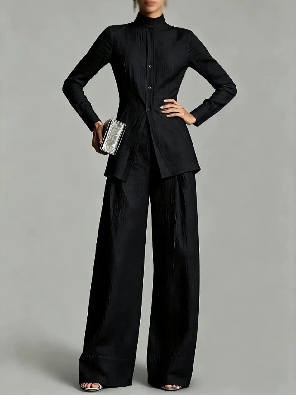Lindsey Peplum Two-Piece Set