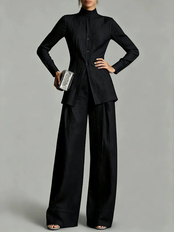 Lindsey Peplum Two-Piece Set