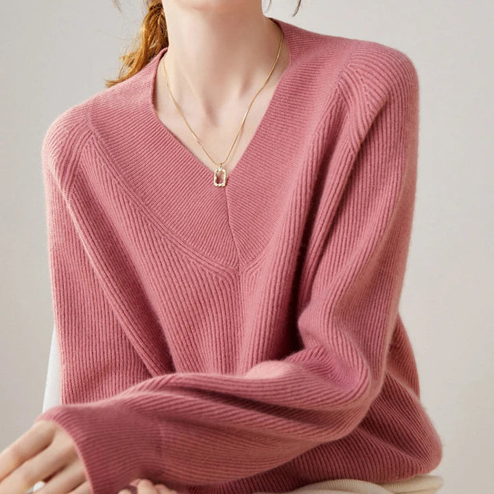 Josefine V -Neck Cashmere Pullover