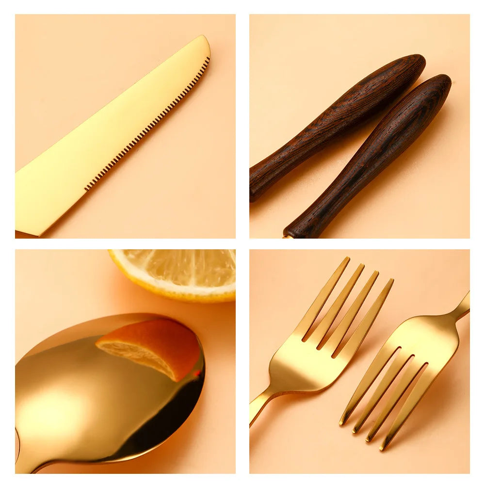 Wing Wood Cutlery Set