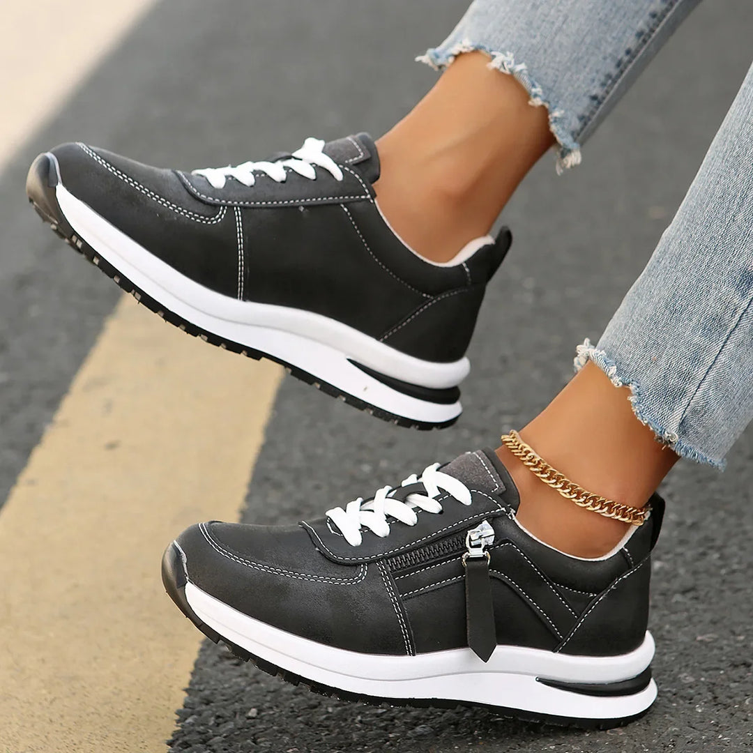 Rebella Leather Sneakers