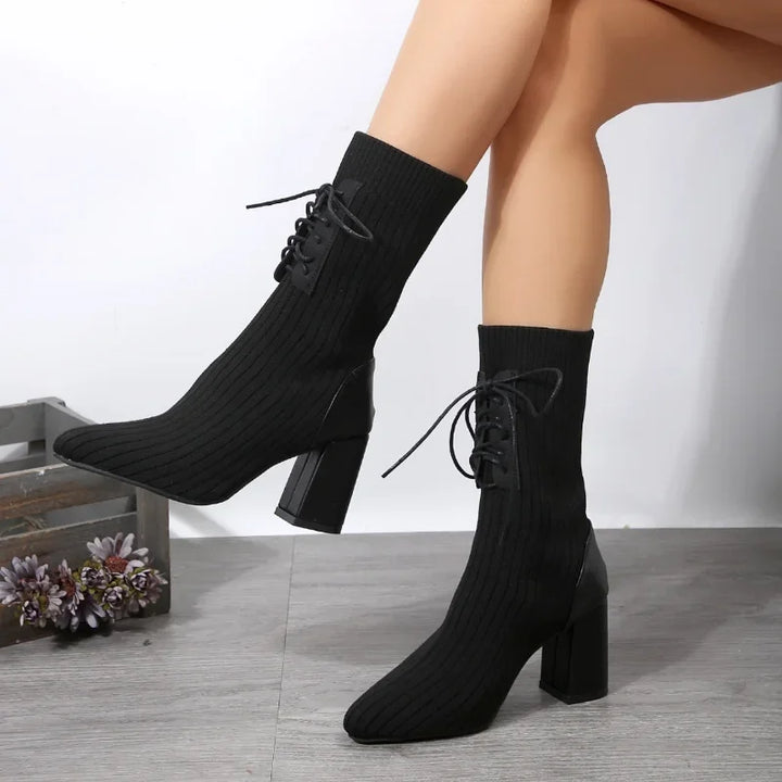 Shannon Sock Ankle Boots