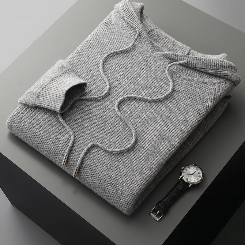 100% Merino Wool Hoodie