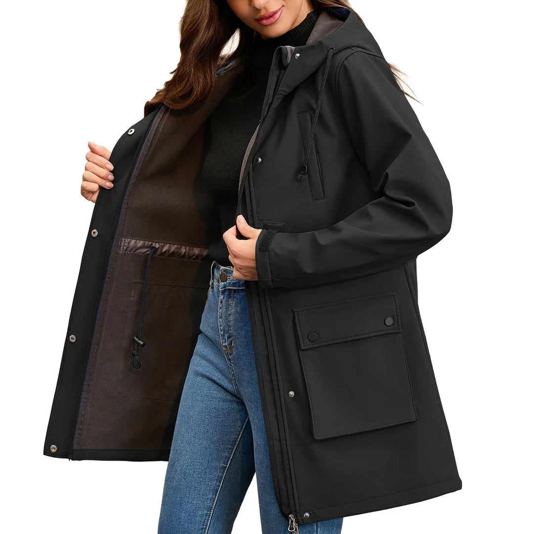 Calliope Brushed Fleece Parka