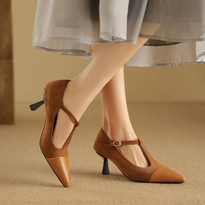 Spello Whisper Leather Pumps