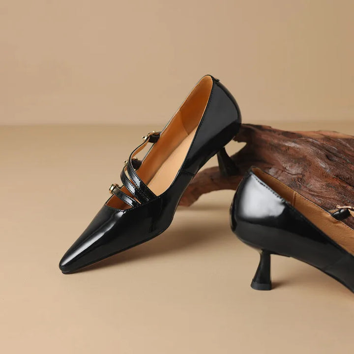 Sezane Genuine Leather Sandals