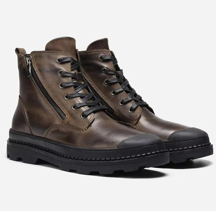 Lucciano Prestige Leather Boots