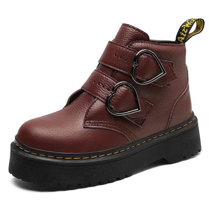 Britney Leather Platforms