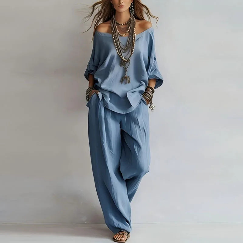 Cordella Off Shoulder Co-ord Set
