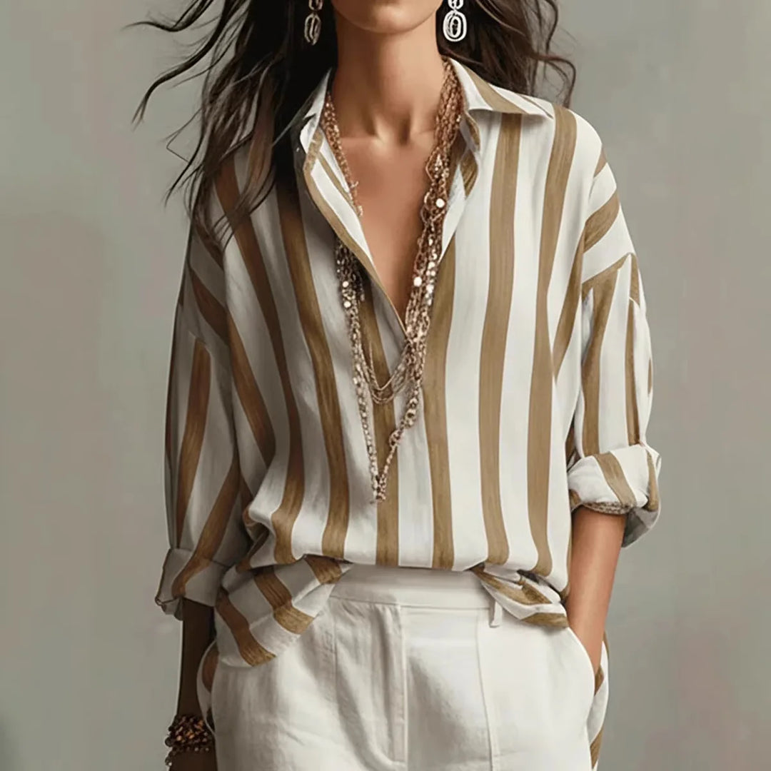 Faye Linen Dress Shirt