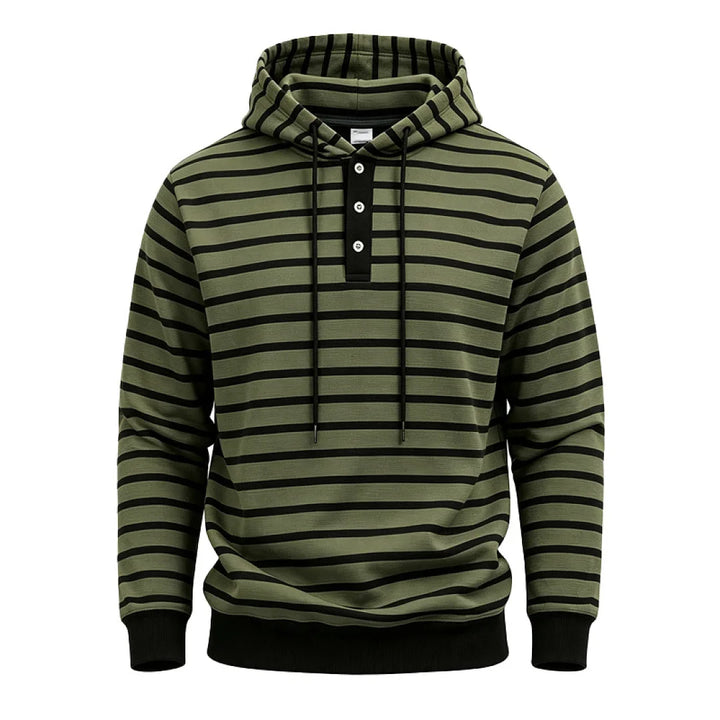 Oberon Button Placket Hoodie