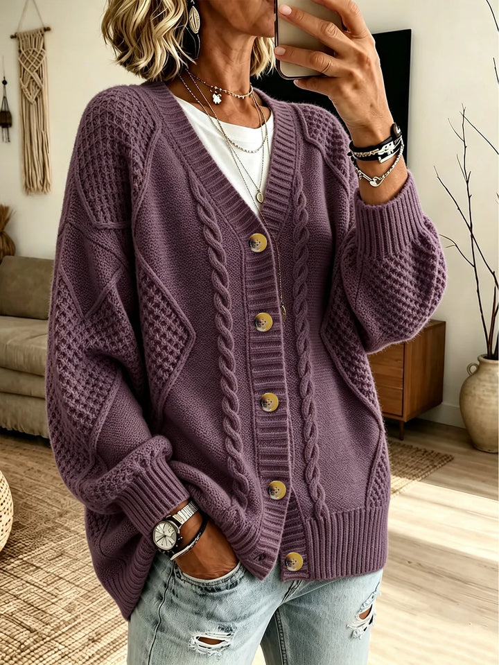 Isobel Cable Knit Cardigan