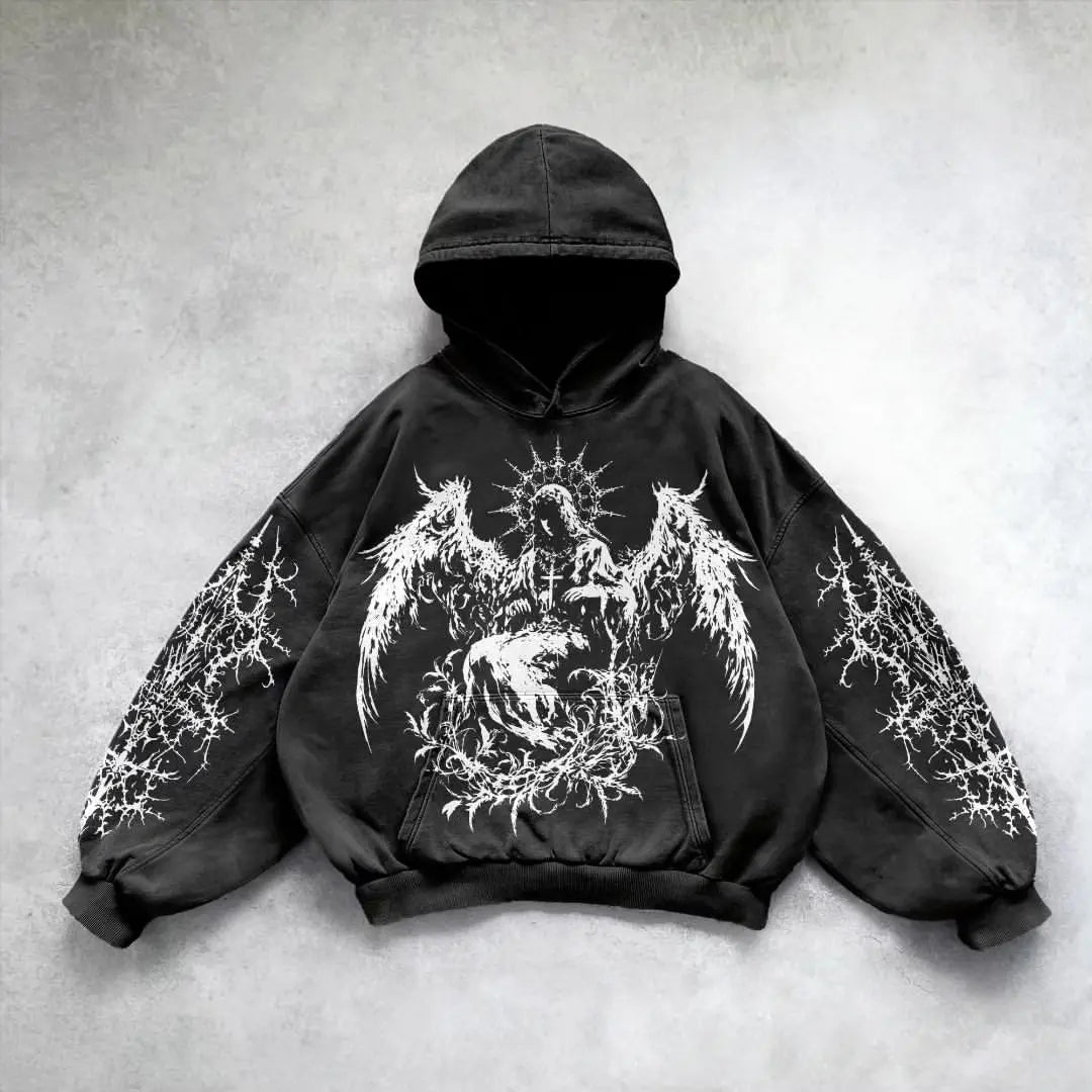 Emrys Graphic Print Hoodie