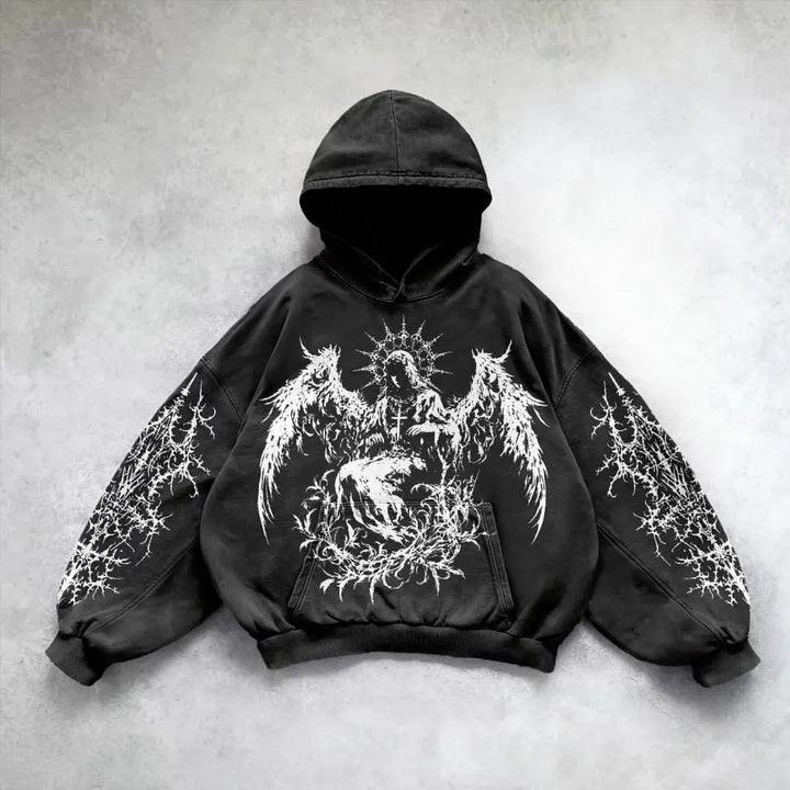 Emrys Graphic Print Hoodie