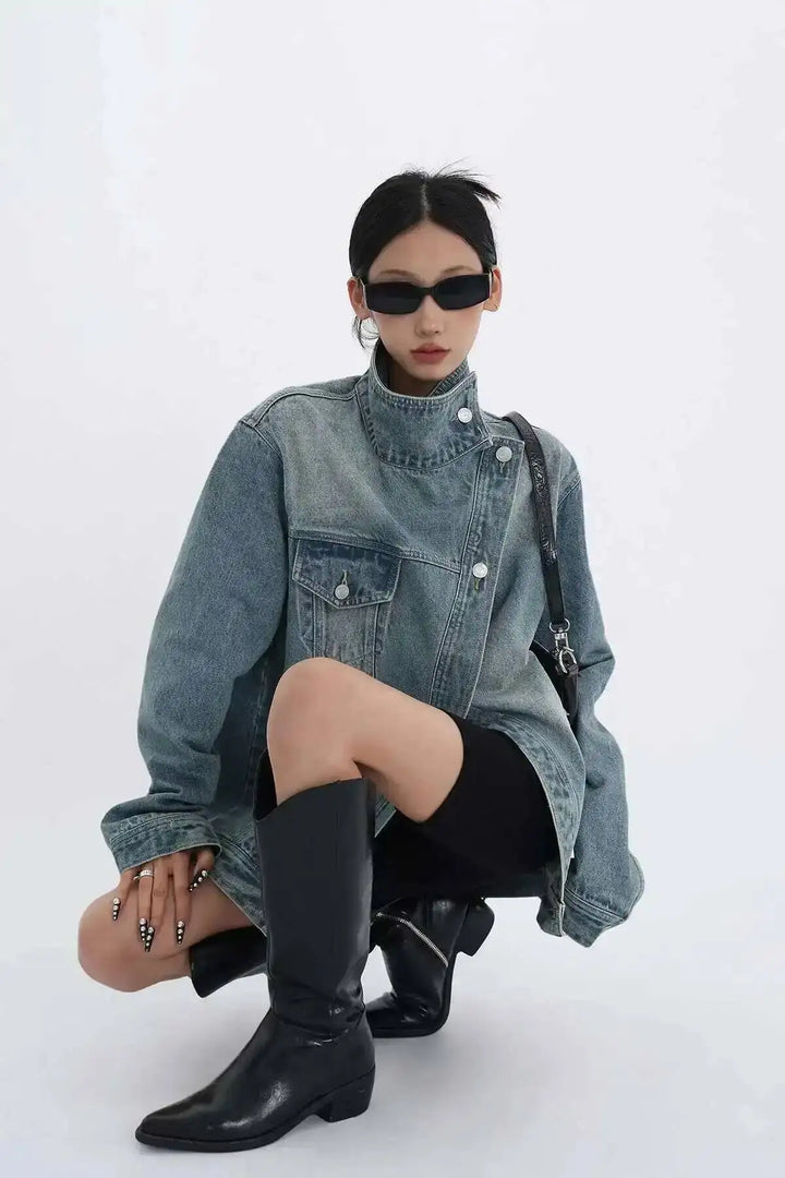 Harper Oversized Denim Jacket