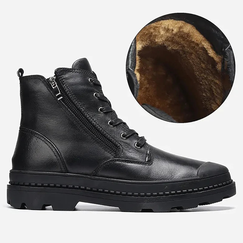 Lucciano Prestige Leather Boots