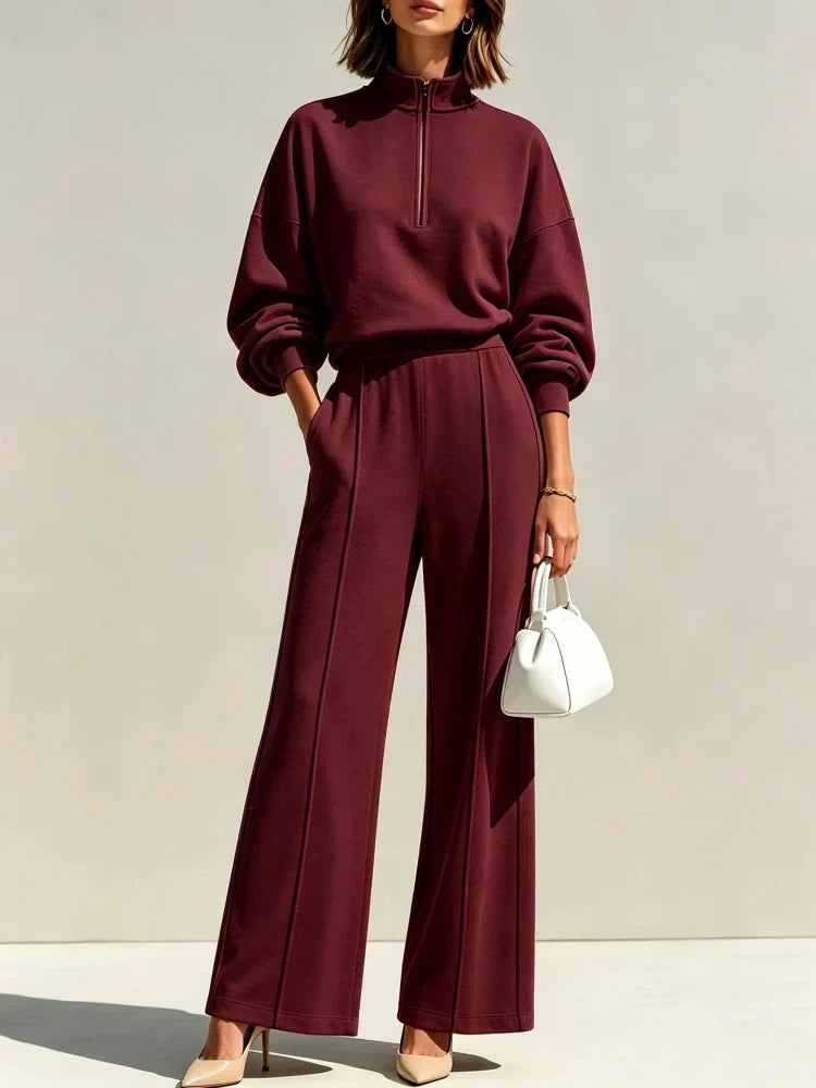Jessamy Quarter Zip Travel Set