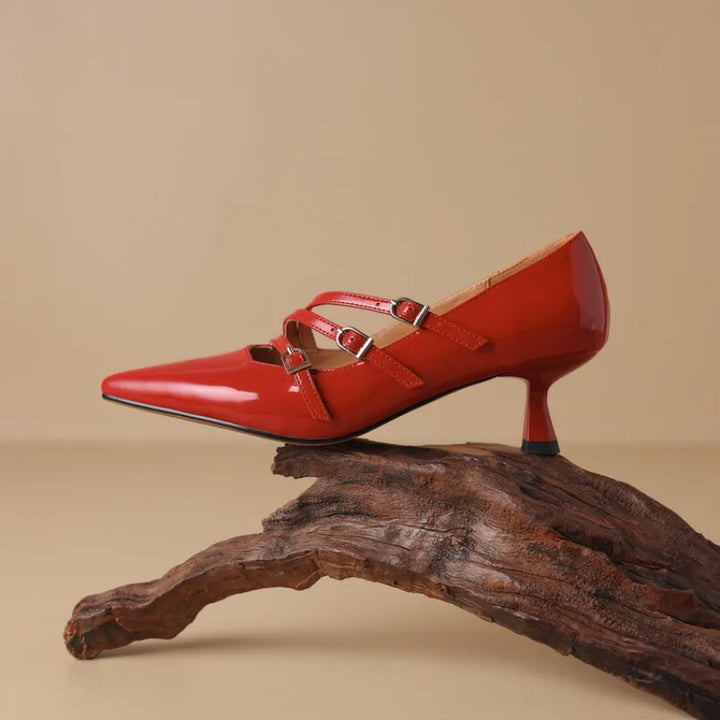 Sezane Genuine Leather Sandals