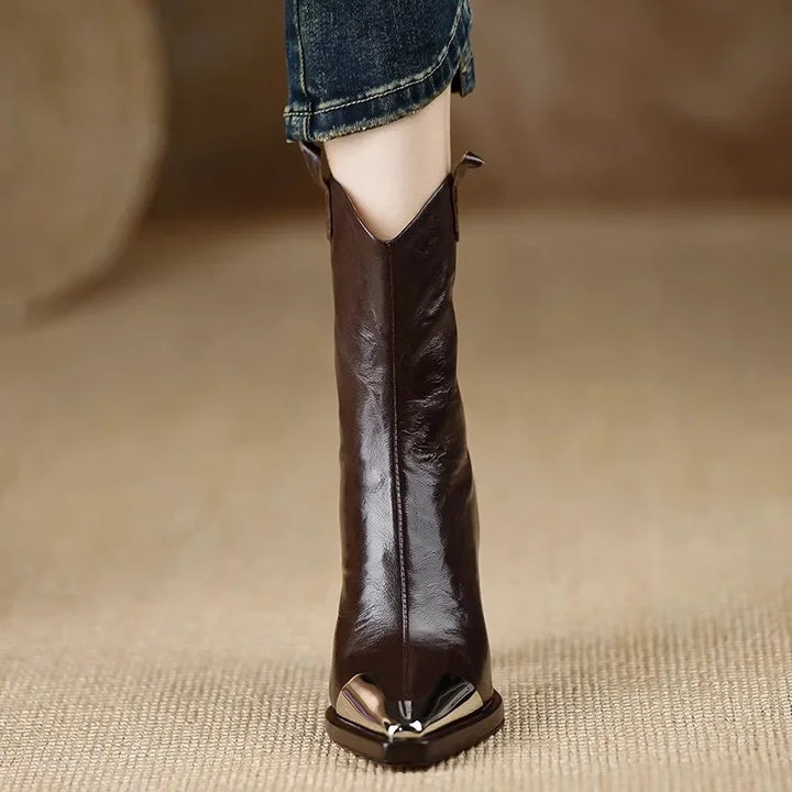 Lennon Leather Ankle Boots