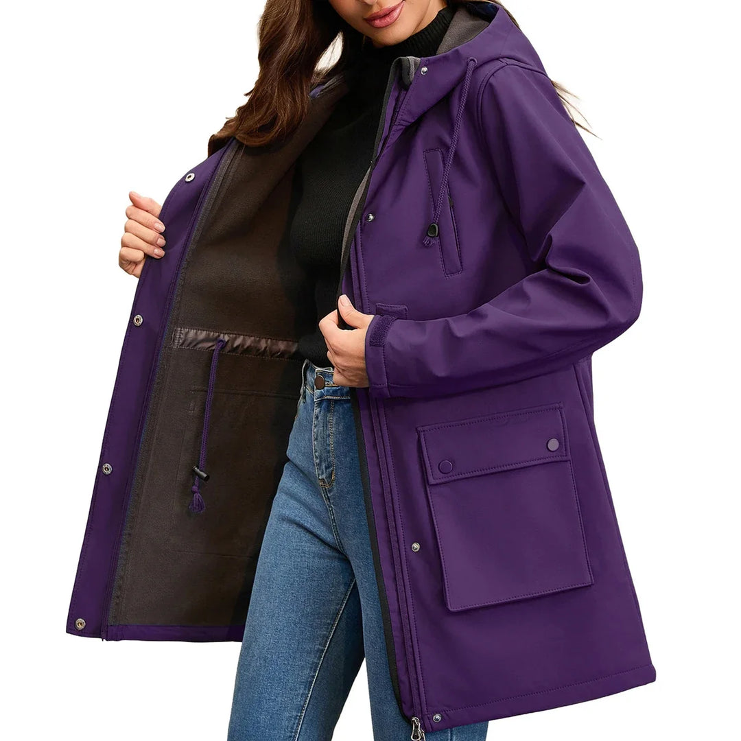 Calliope Brushed Fleece Parka