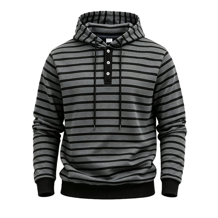 Oberon Button Placket Hoodie