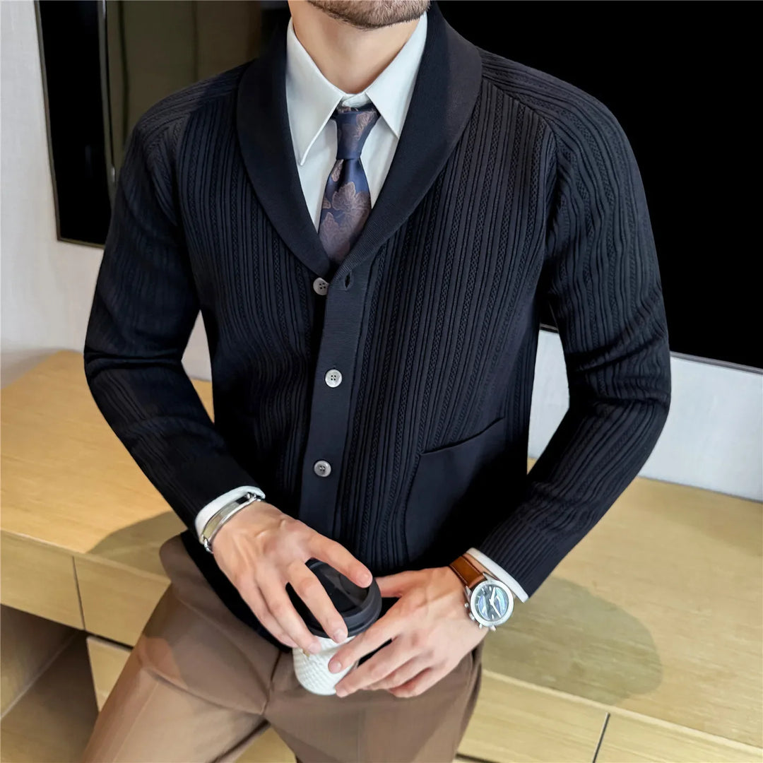 Wilder Ribbed Knit Cardigan