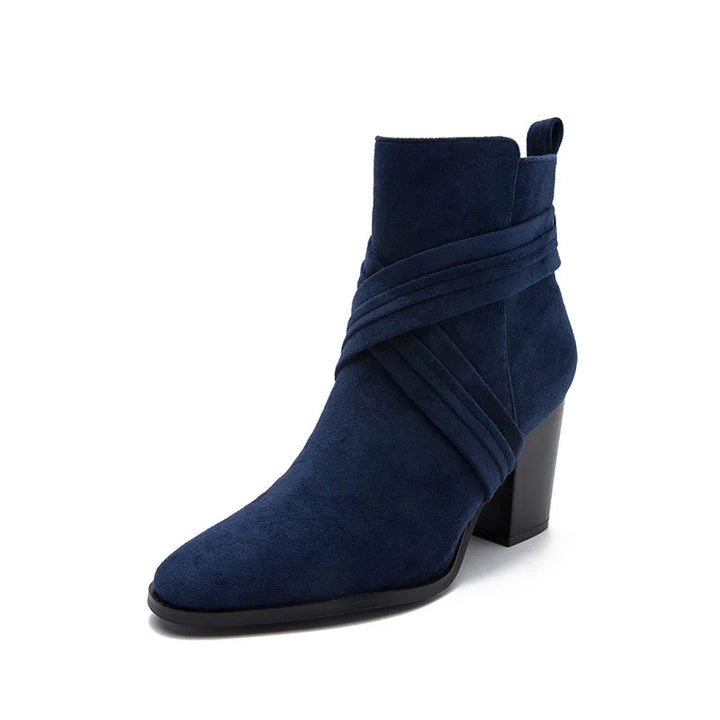 Sasha Suede Ankle Boots