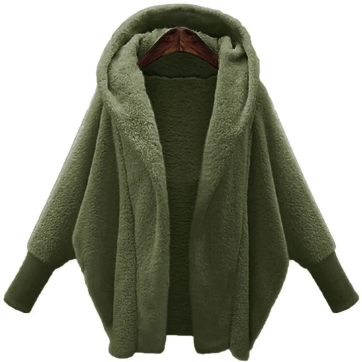 Genevieve Open Front Fleece Coat